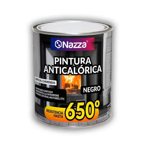 Imagen NAZZA PINTURA ANTICALRICA 650 NEGRA 750 ML